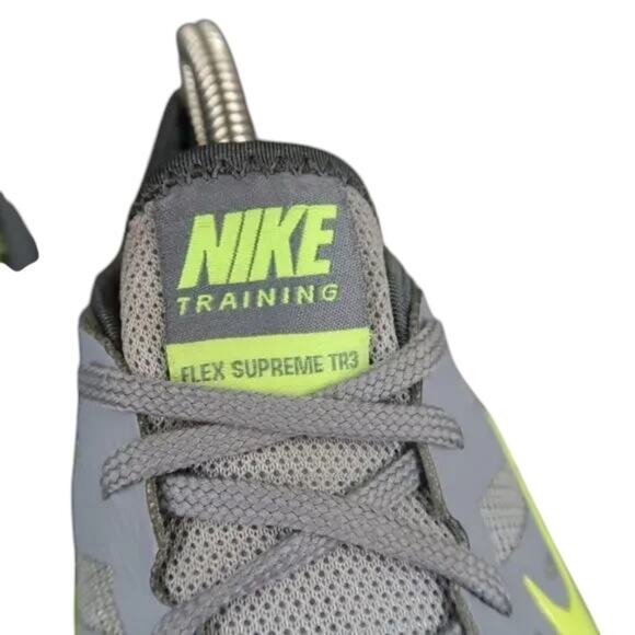 Nike Shoes Womens 6 Athletic Sneaker Flex Supreme TR 3 Cross Trainer Active Gray - Picture 4 of 14